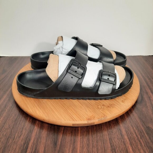 Birkenstock Arizona EVA Mens Size 10 Sandals Black Waterproof Slip On Slides - Picture 1 of 11